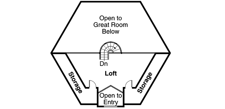 Upper/Second Floor Plan: 17-261