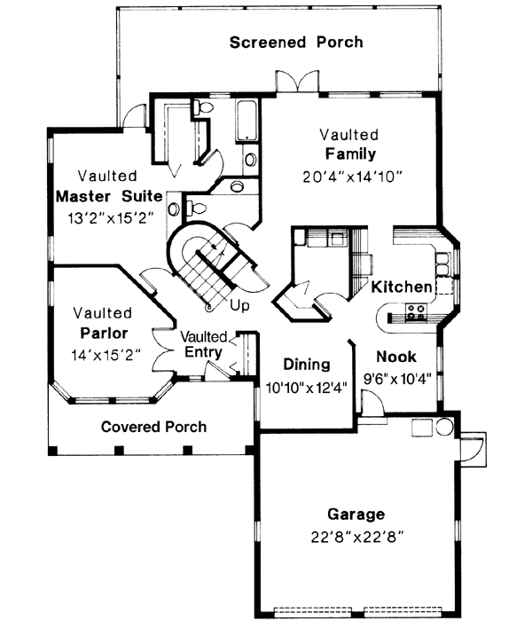 Main Floor Plan: 17-262