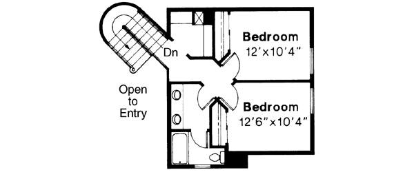 Upper/Second Floor Plan: 17-262