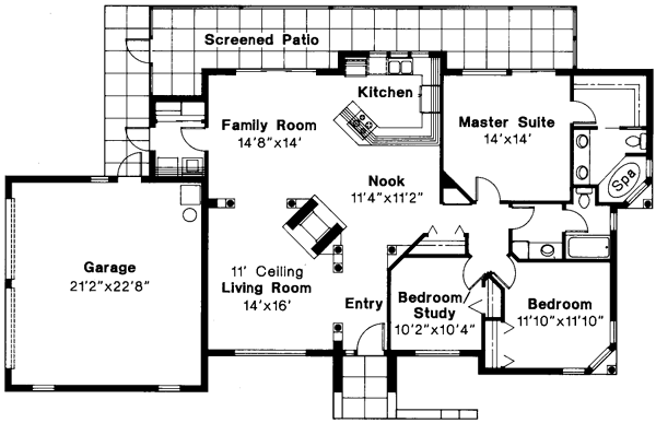 Main Floor Plan: 17-263
