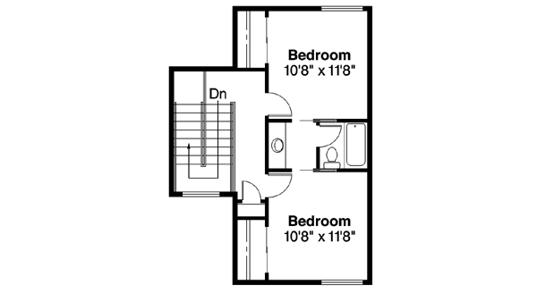 Upper/Second Floor Plan: 17-264