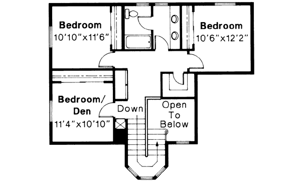 Upper/Second Floor Plan: 17-265