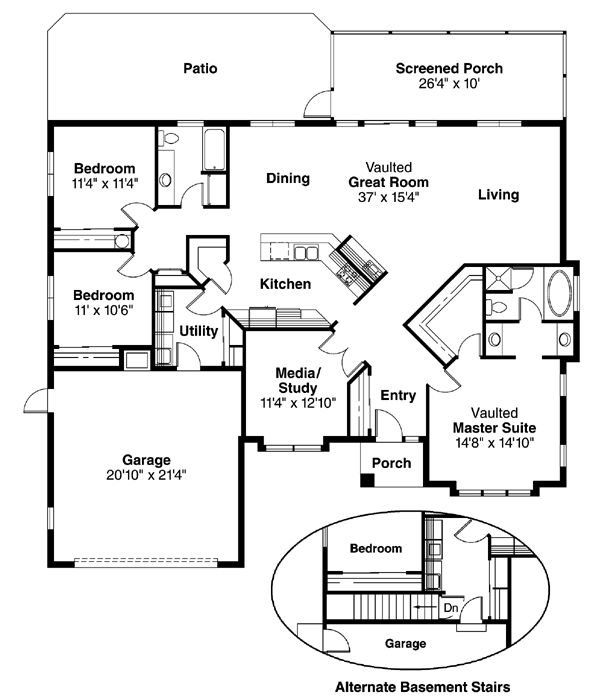 Main Floor Plan: 17-266