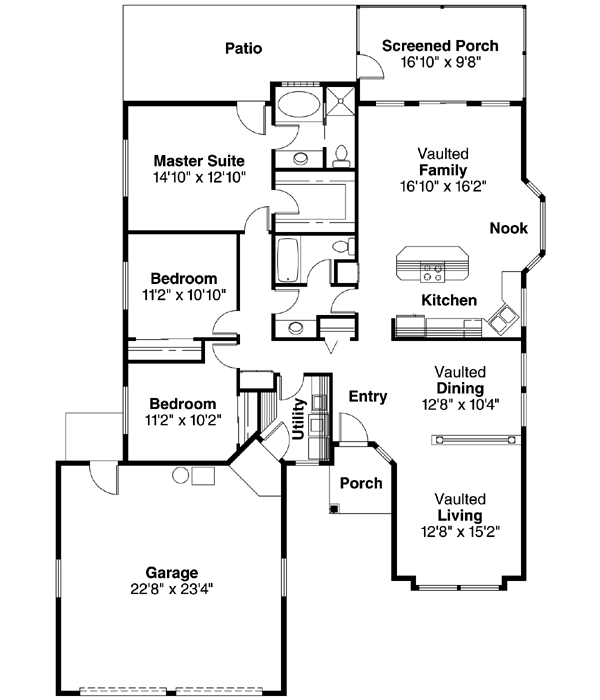 Main Floor Plan: 17-267