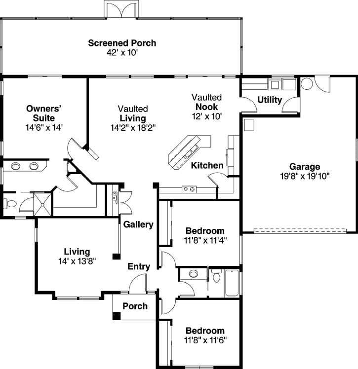Main Floor Plan: 17-268