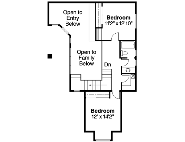 Upper/Second Floor Plan: 17-270