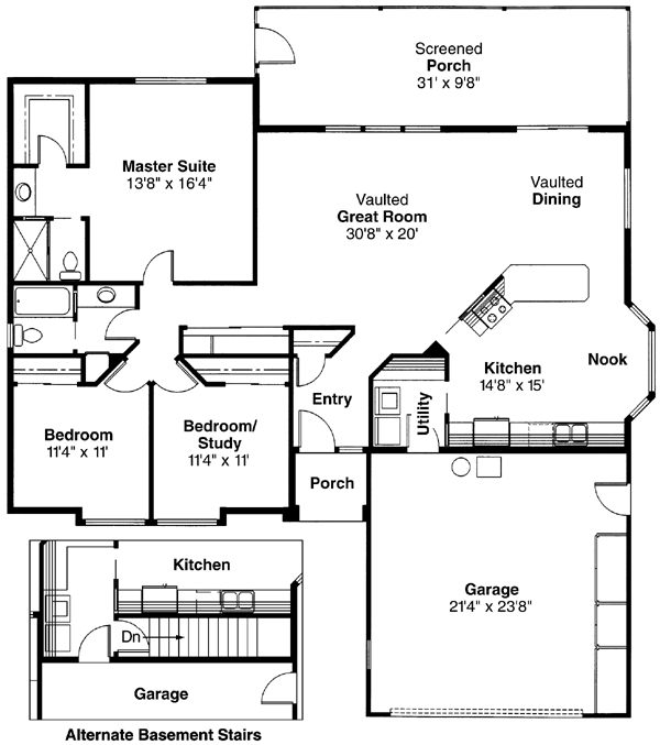 Main Floor Plan: 17-272