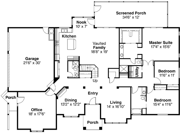 Main Floor Plan: 17-273