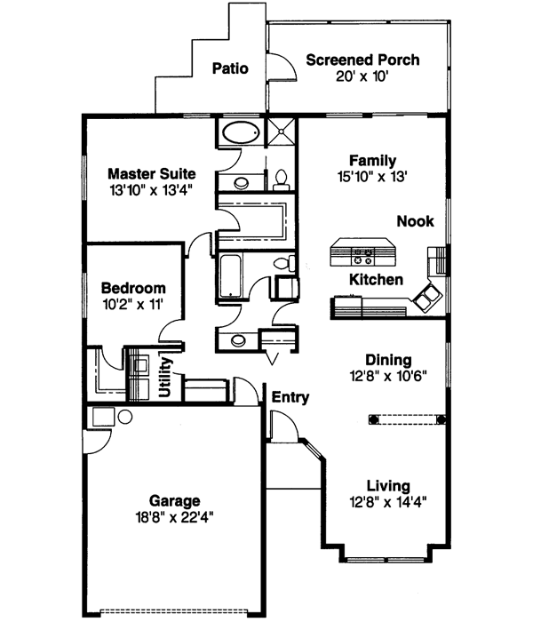 Main Floor Plan: 17-274