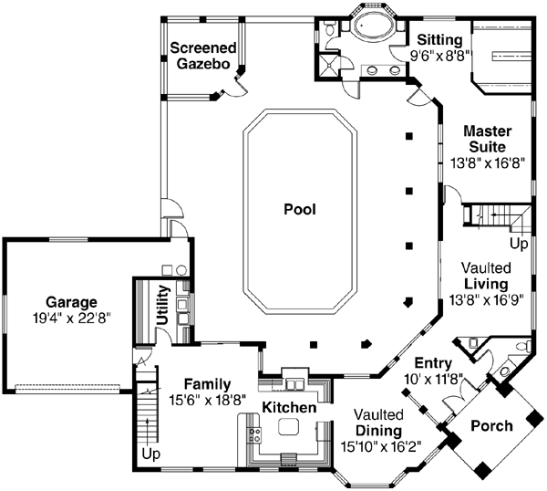 Main Floor Plan: 17-275