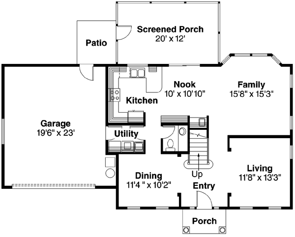 Main Floor Plan: 17-281