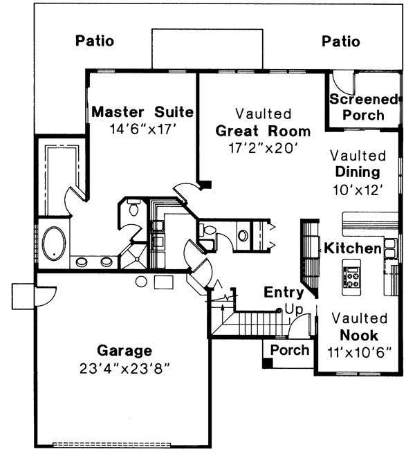Main Floor Plan: 17-282