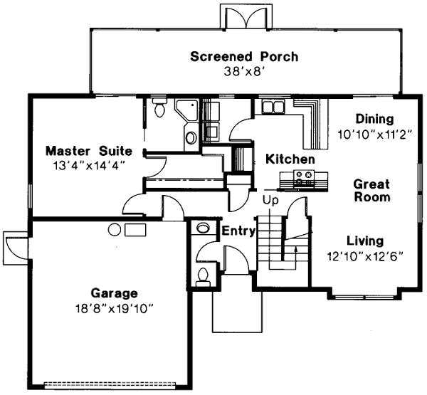 Main Floor Plan: 17-288