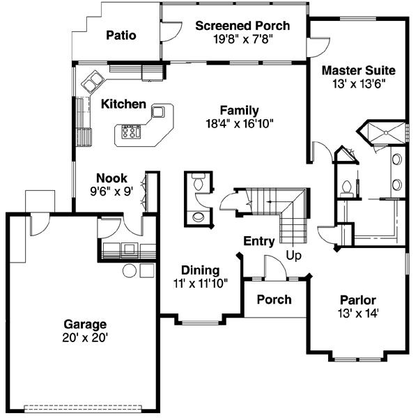 Main Floor Plan: 17-289