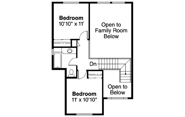 Upper/Second Floor Plan:17-289