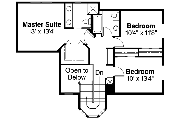 Upper/Second Floor Plan: 17-291