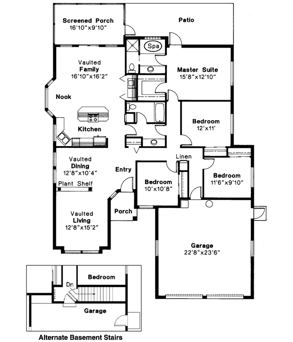 Main Floor Plan: 17-298