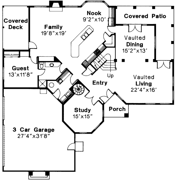 Main Floor Plan: 17-302