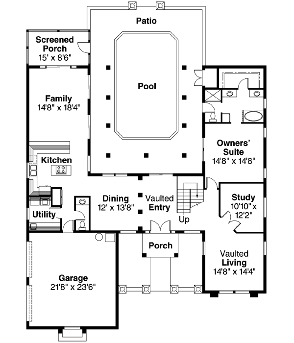 Main Floor Plan: 17-303