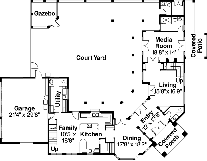 Main Floor Plan: 17-308