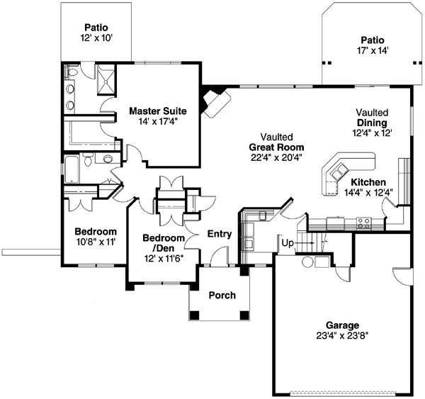 Main Floor Plan: 17-309