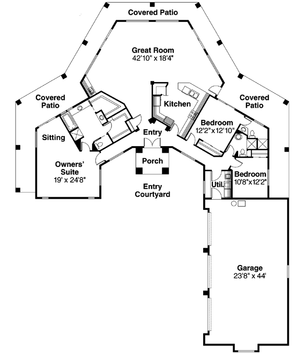 Main Floor Plan: 17-311