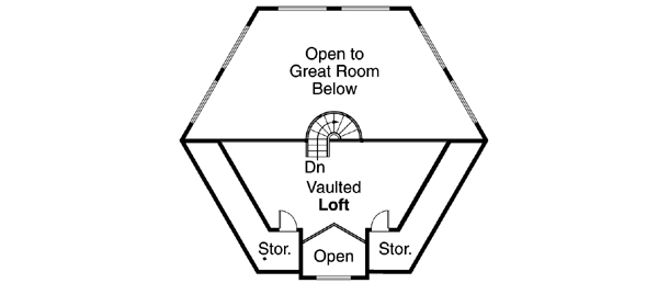 Upper/Second Floor Plan: 17-312