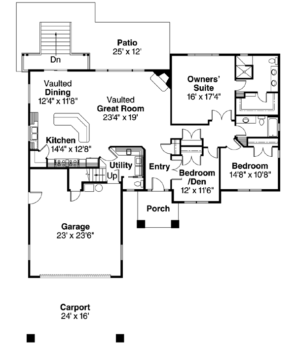 Main Floor Plan: 17-313
