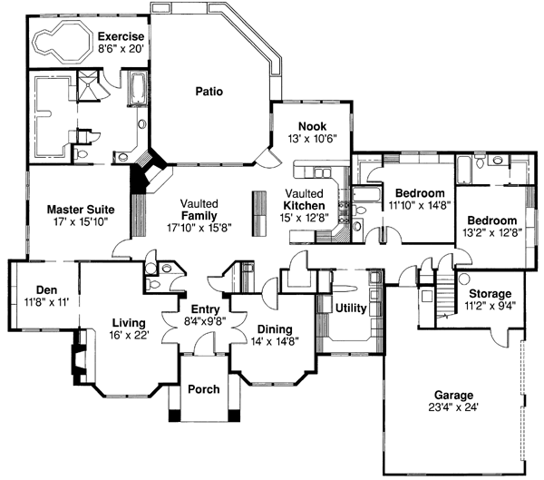 Main Floor Plan: 17-316