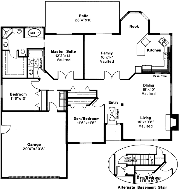 Main Floor Plan: 17-317