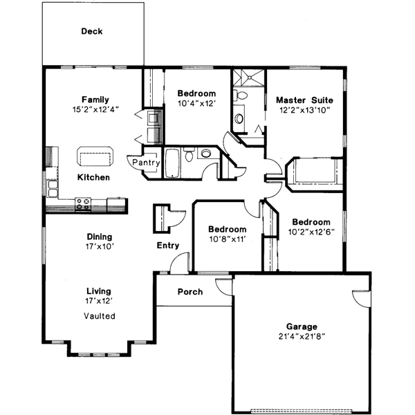 Main Floor Plan: 17-321