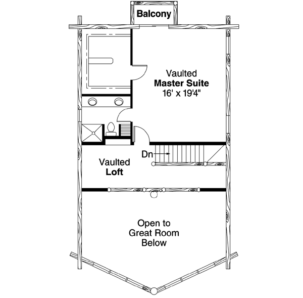 Upper/Second Floor Plan: 17-322