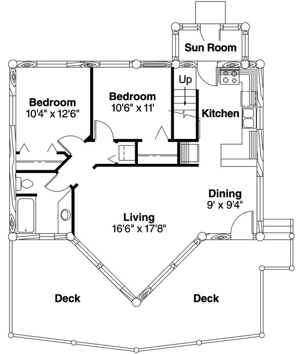 Main Floor Plan: 17-323