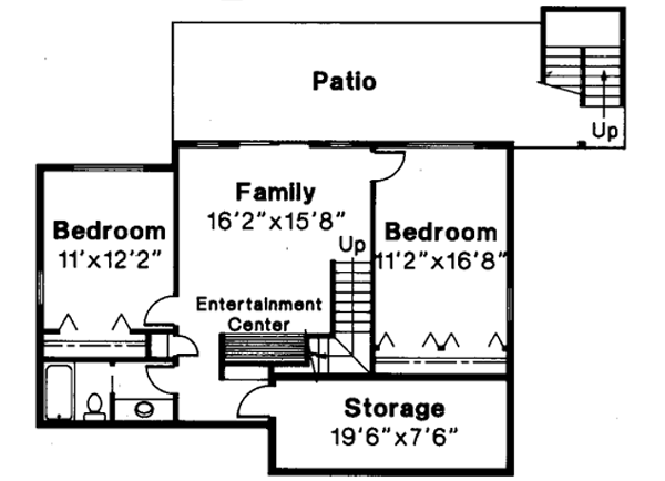 Lower Floor Plan: 17-325