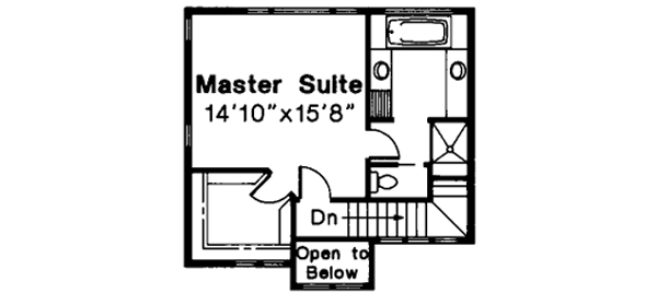 Upper/Second Floor Plan: 17-325