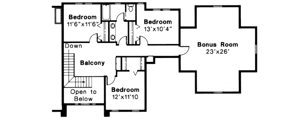 Upper/Second Floor Plan: 17-327