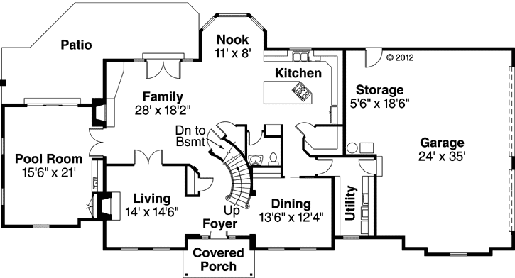 Main Floor Plan: 17-331