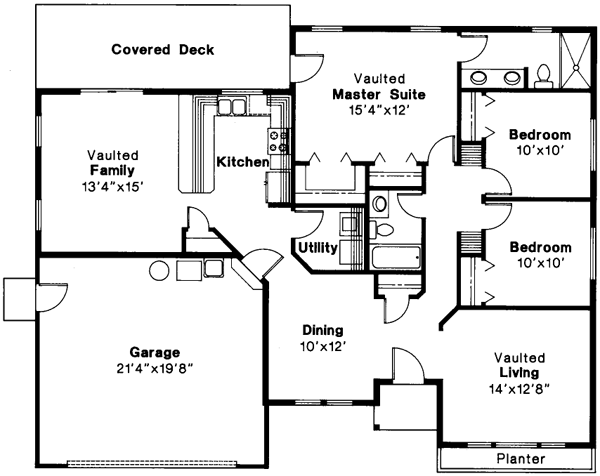 Main Floor Plan: 17-332