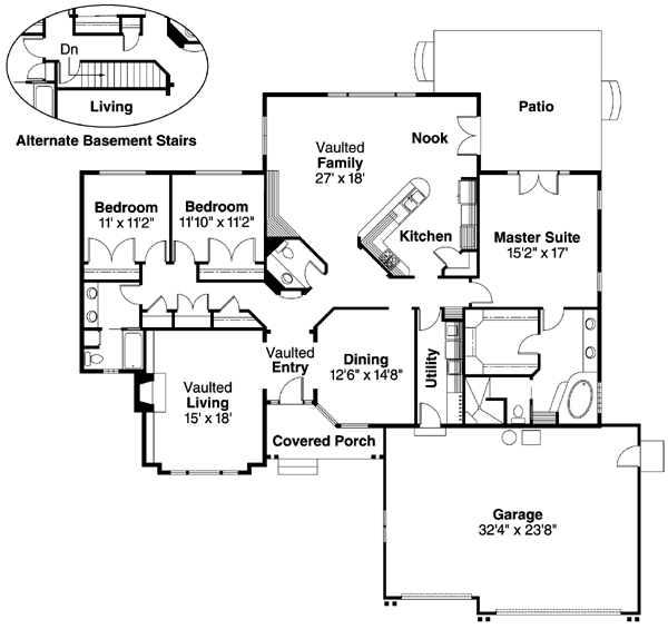 Main Floor Plan: 17-338