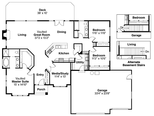 Main Floor Plan: 17-340