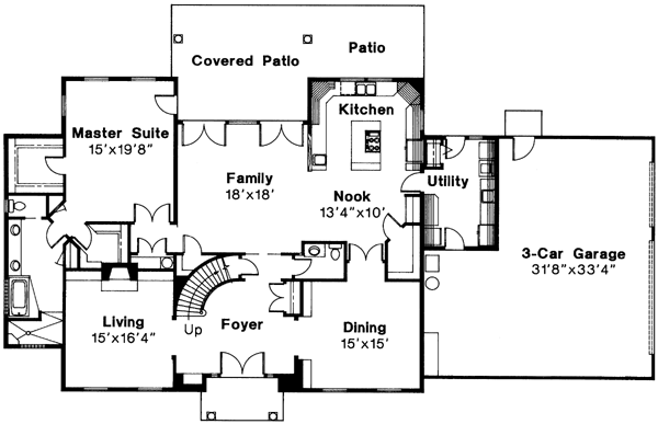 Main Floor Plan: 17-348