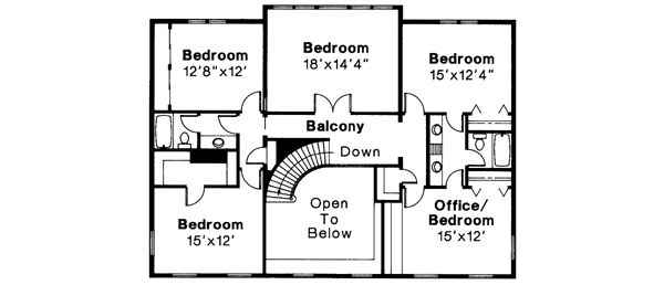 Upper/Second Floor Plan:17-348