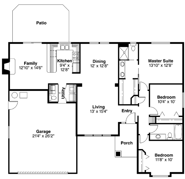 Main Floor Plan: 17-355
