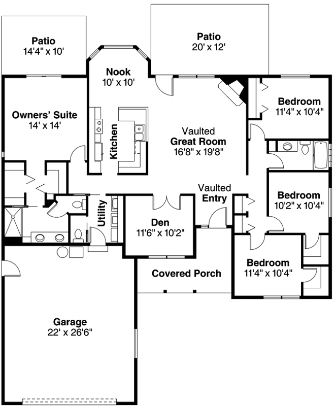 Main Floor Plan: 17-356