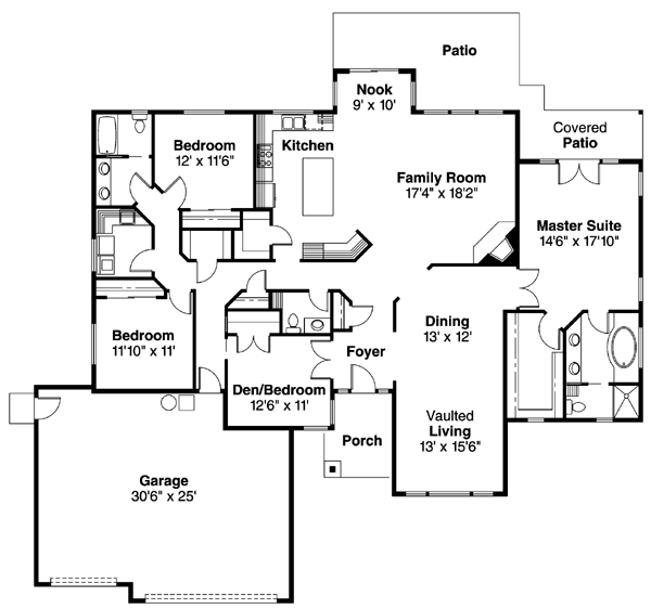 Main Floor Plan: 17-357