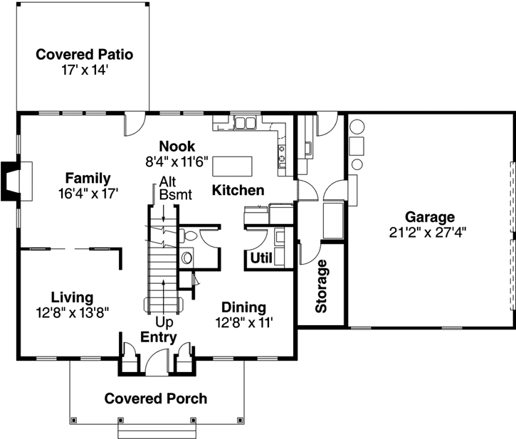 Main Floor Plan: 17-375