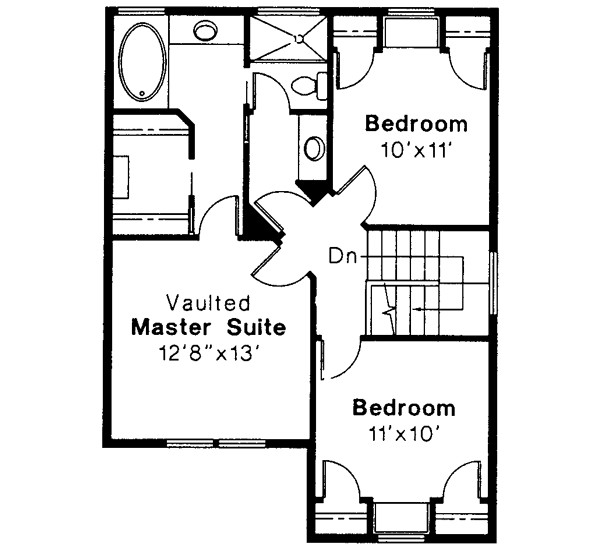 Upper/Second Floor Plan: 17-377