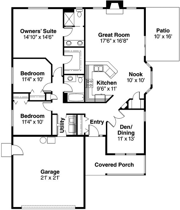 Main Floor Plan: 17-380