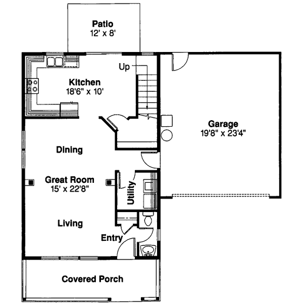 Main Floor Plan: 17-382
