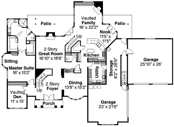 Main Floor Plan: 17-386